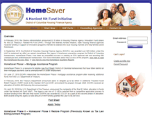 Tablet Screenshot of homesaverdc.org